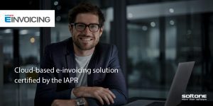 SoftOne has been certified as an E-Invoicing Service Provider by the IAPR